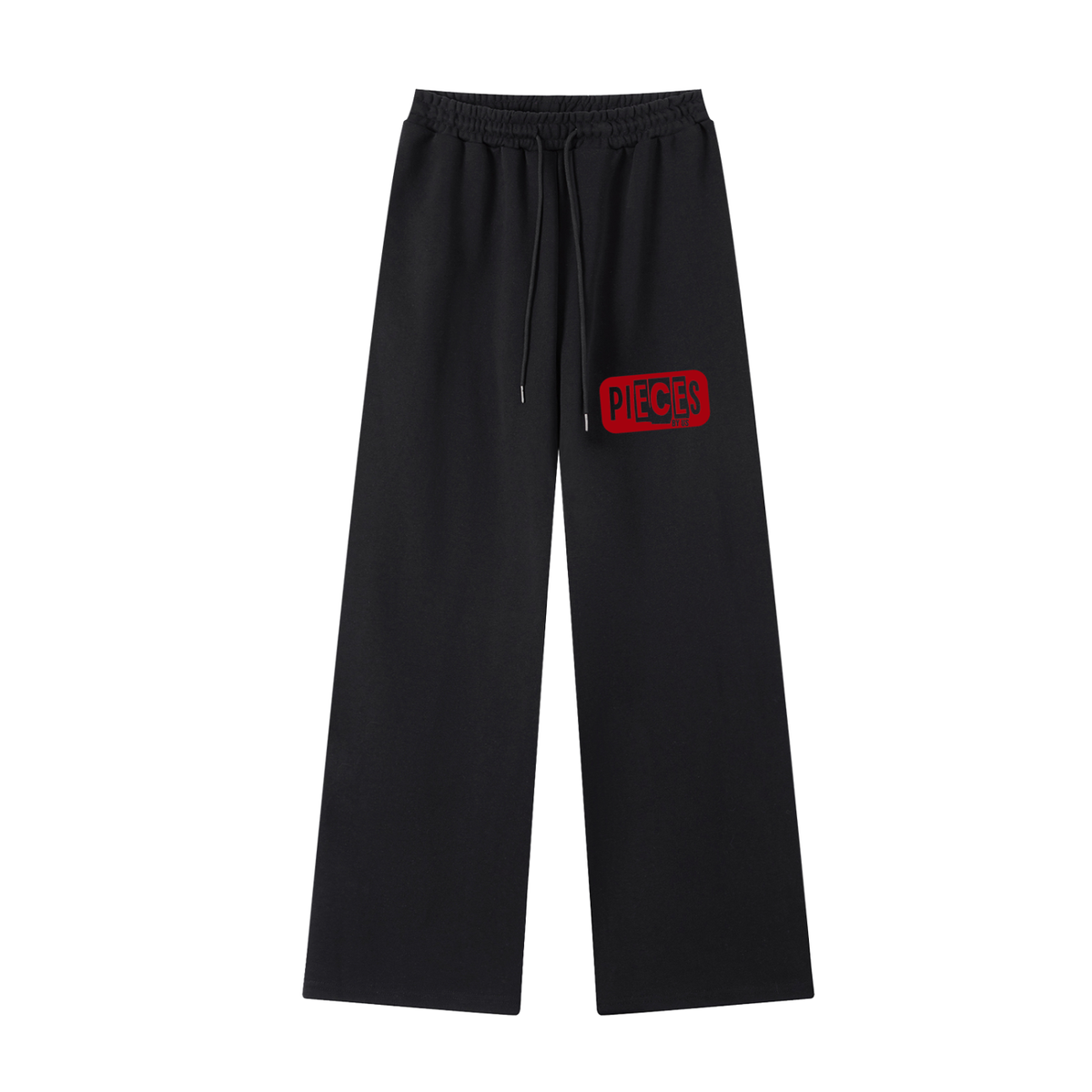 The Courtside Sweatpant in Black — front