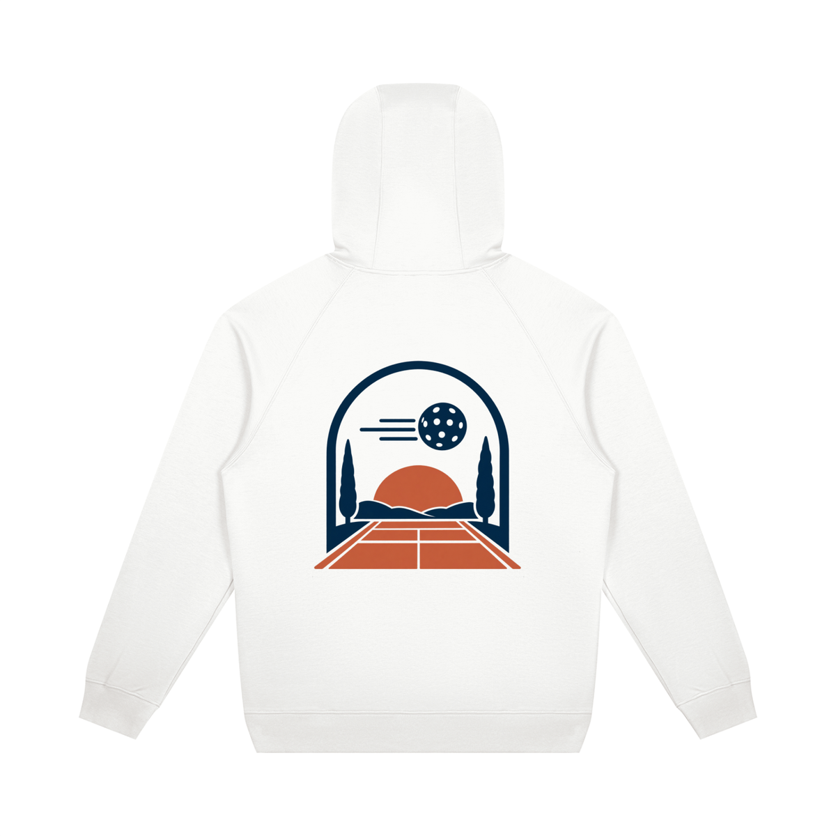 Unisex Oversized Raglan Pullover Hoodie