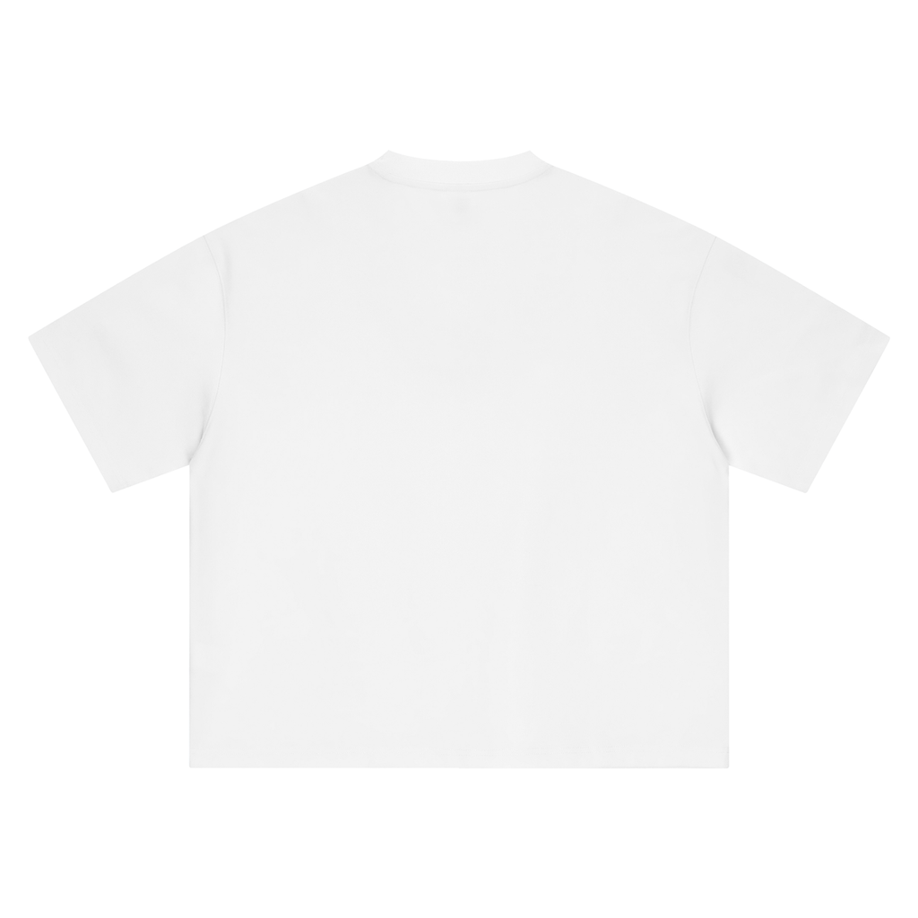 The Kitchen Boxy Tee in White — back