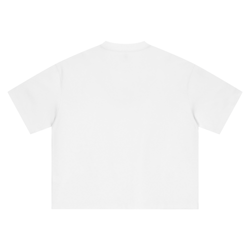 The Kitchen Boxy Tee in White — back