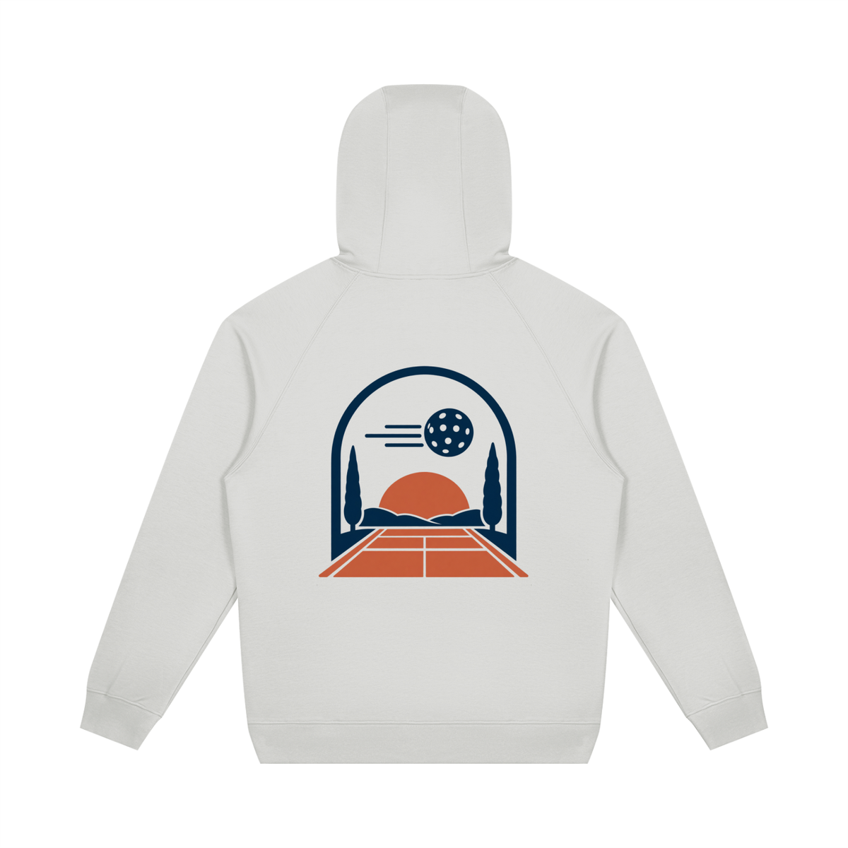 Unisex Oversized Raglan Pullover Hoodie
