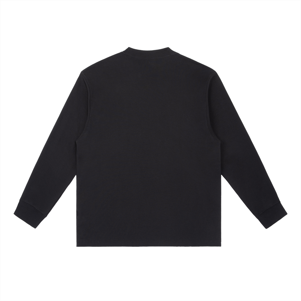 The Clubhouse Long Sleeve in White — back