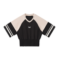 Women's Color Block Ruched T-Shirt