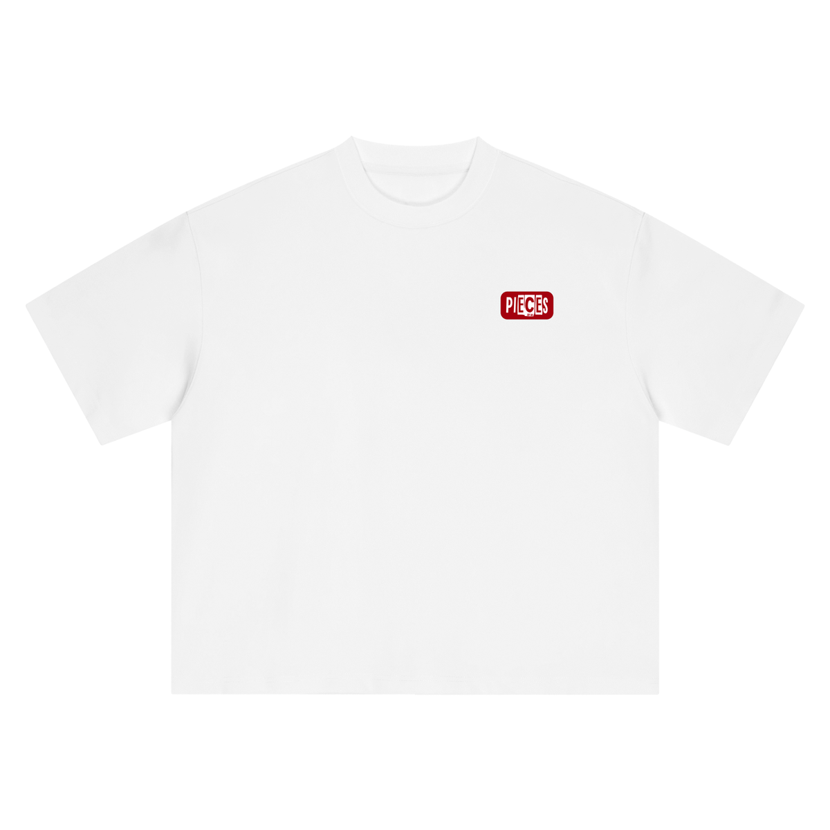 The Kitchen Boxy Tee in White — front
