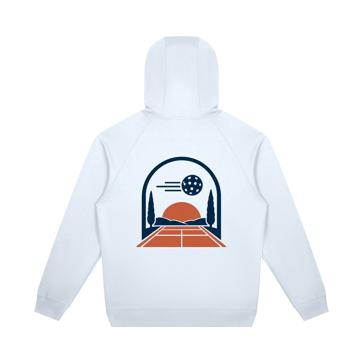 Unisex Oversized Raglan Pullover Hoodie