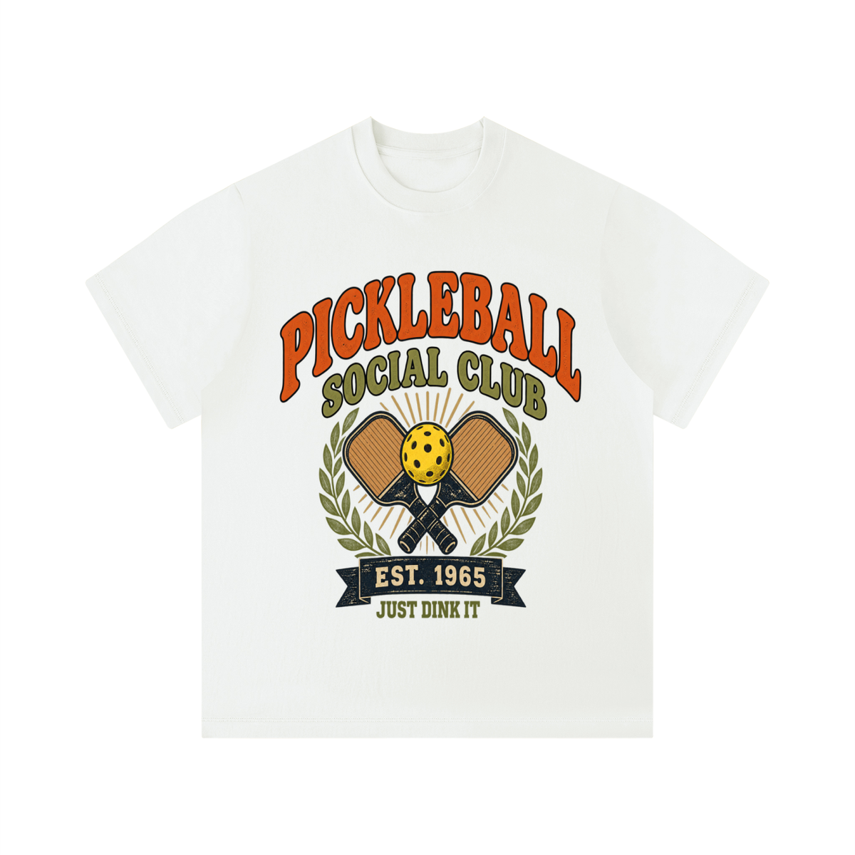 Unisex Solid Color Regular Fit T-Shirt