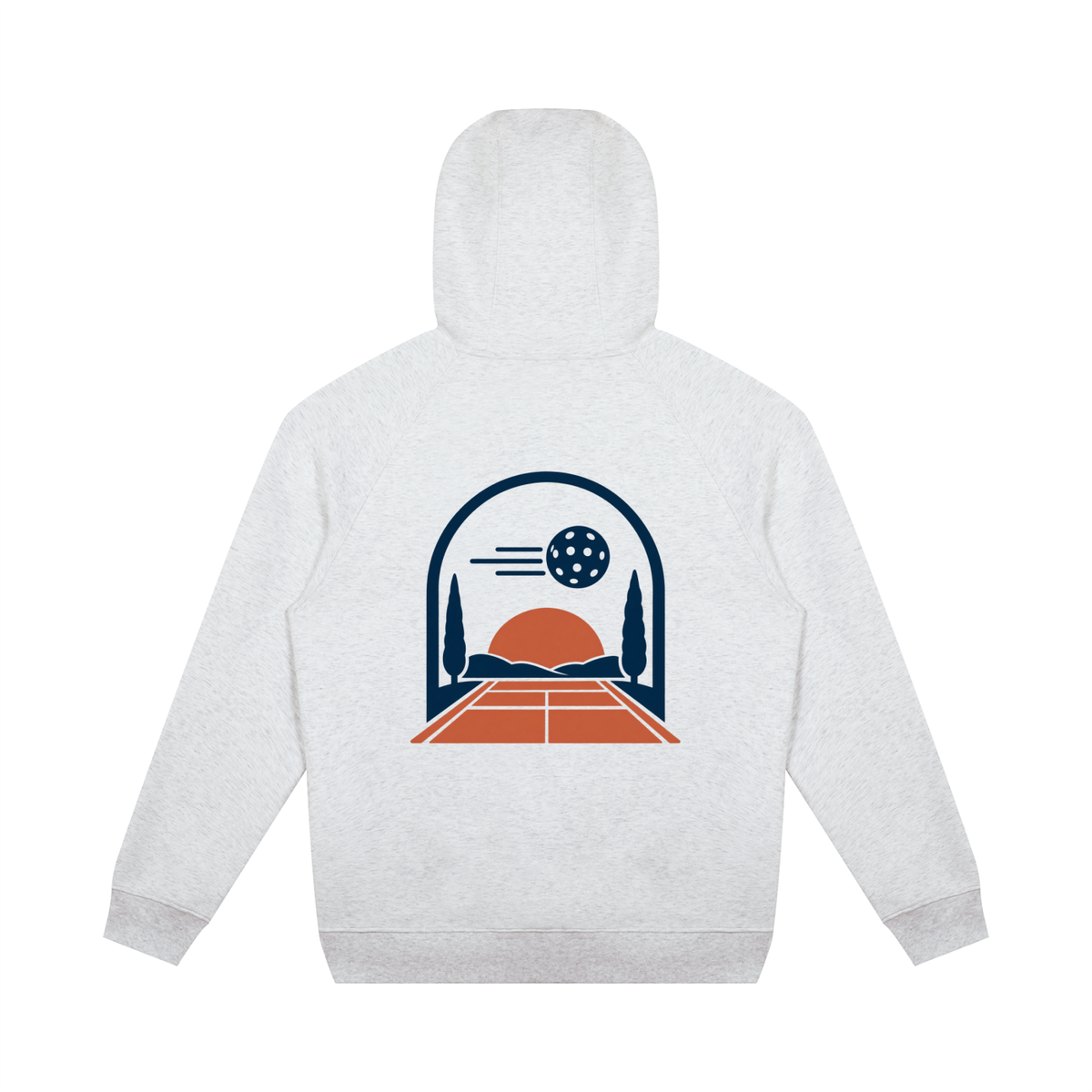Unisex Oversized Raglan Pullover Hoodie